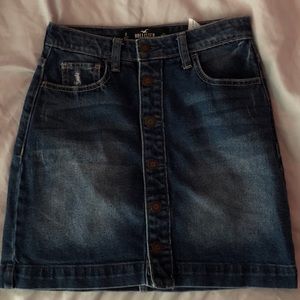 2000s  Hollister Jean skirt 0